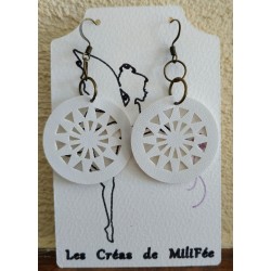 Boucles d'oreilles Mandalas...