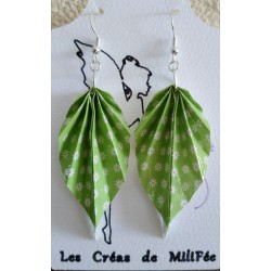 Boucles d'oreilles Feuilles...