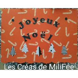 Carte Joyeux Noël Sucre d'Orge