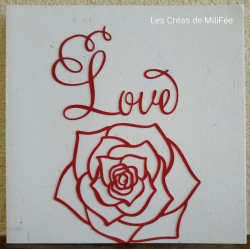 Carte Rosée Love