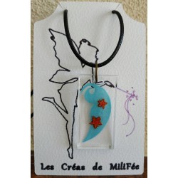 Pendentif Lune étoilée