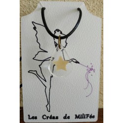 Pendentif Goutte Etoilée