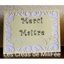 Carte Merci Maître