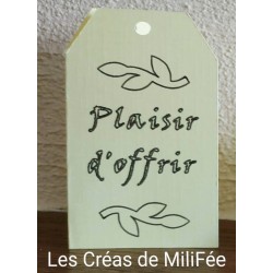 Mini-carte Plaisir d'offrir...