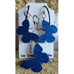 Parure Papillons bleus